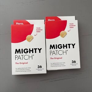 Hero Mighty Patch Lot of 2 boxes New